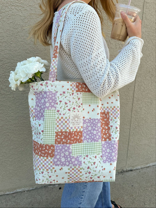 Flower Patch Tote Bag
