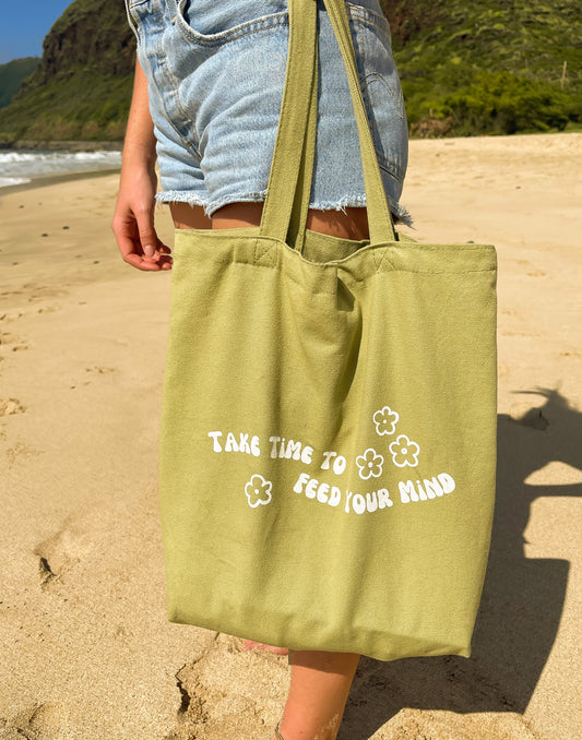 Take Time Tote Bag